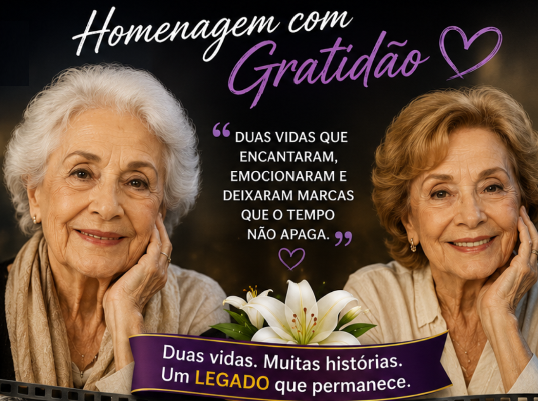 💜 HOMENAGEM | Duas Vidas. Muitas Histórias. Um LEGADO que Permanece.