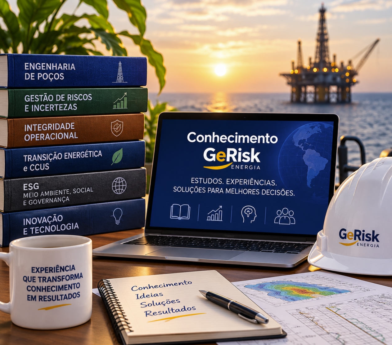 Conhecimento GeRisk - engenharia de poços, riscos, integridade, transição energética e inovação